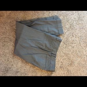 Banana Republic Gray Crop Pants